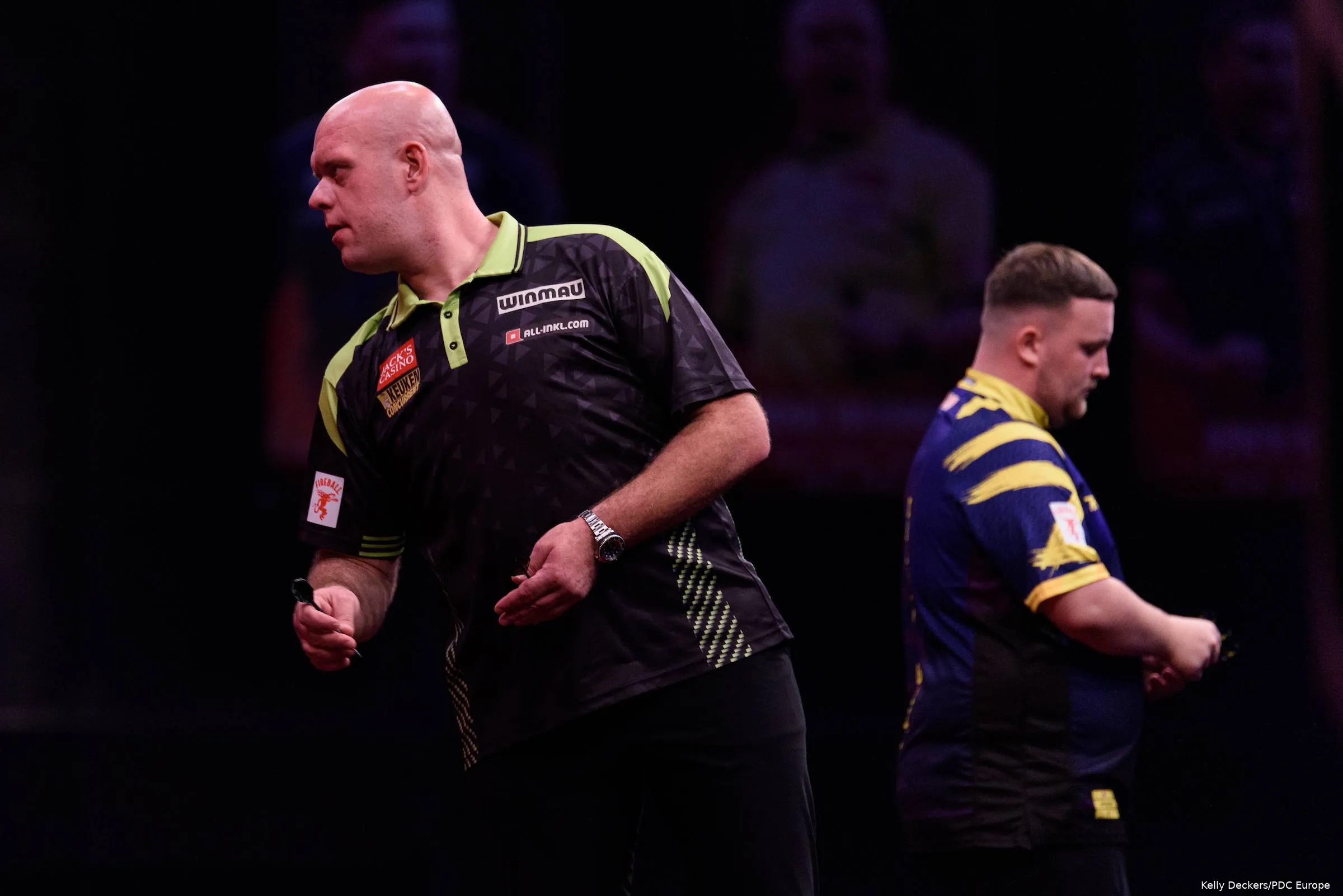 Michael van Gerwen Luke Littler