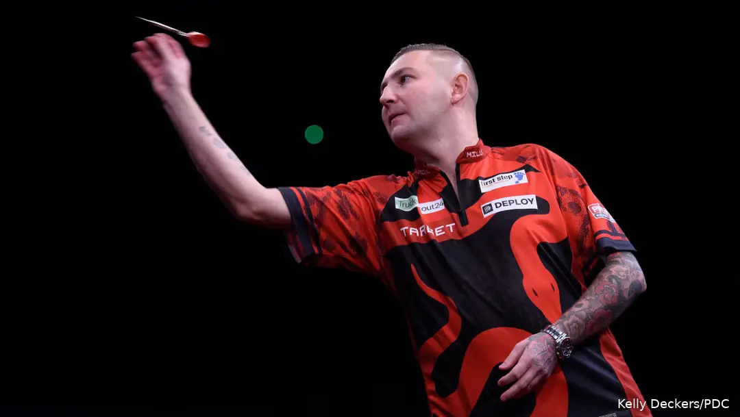 Nathan Aspinall in action