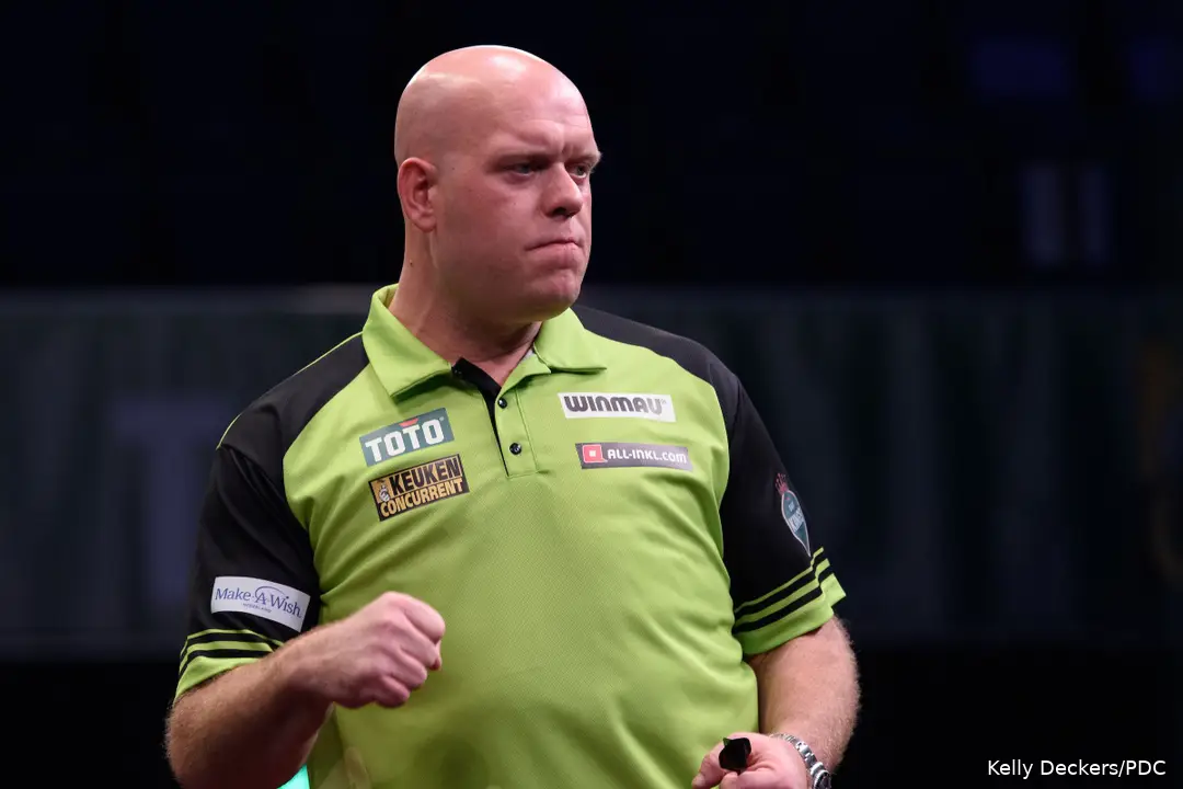 Michael van Gerwen returns to European Tour action.