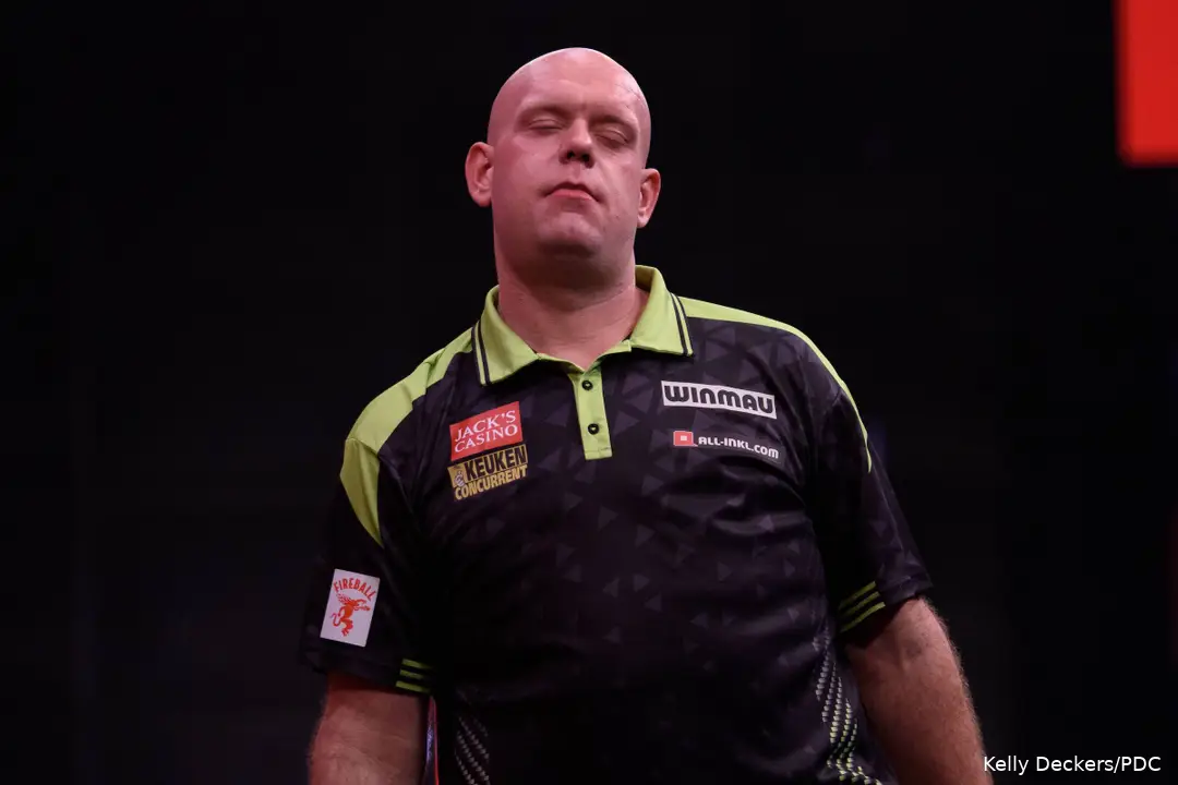 Michael van Gerwen disappoints at ranking tournaments this year