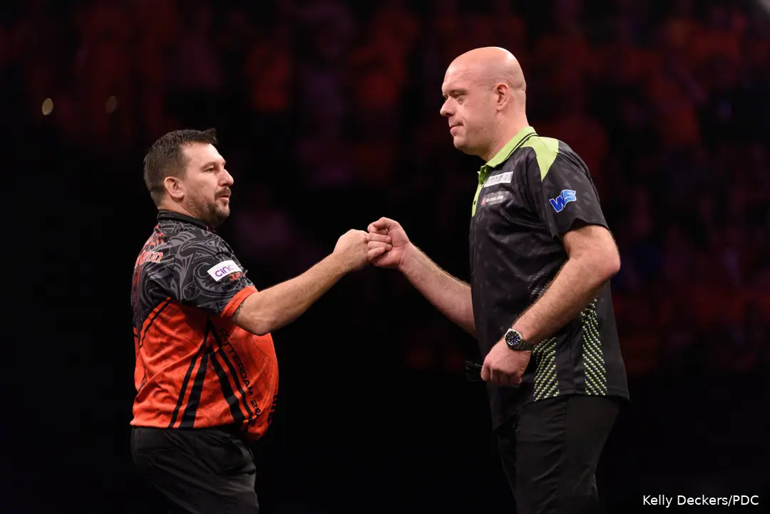 Jonny Clayton &amp; Michael van Gerwen (1)