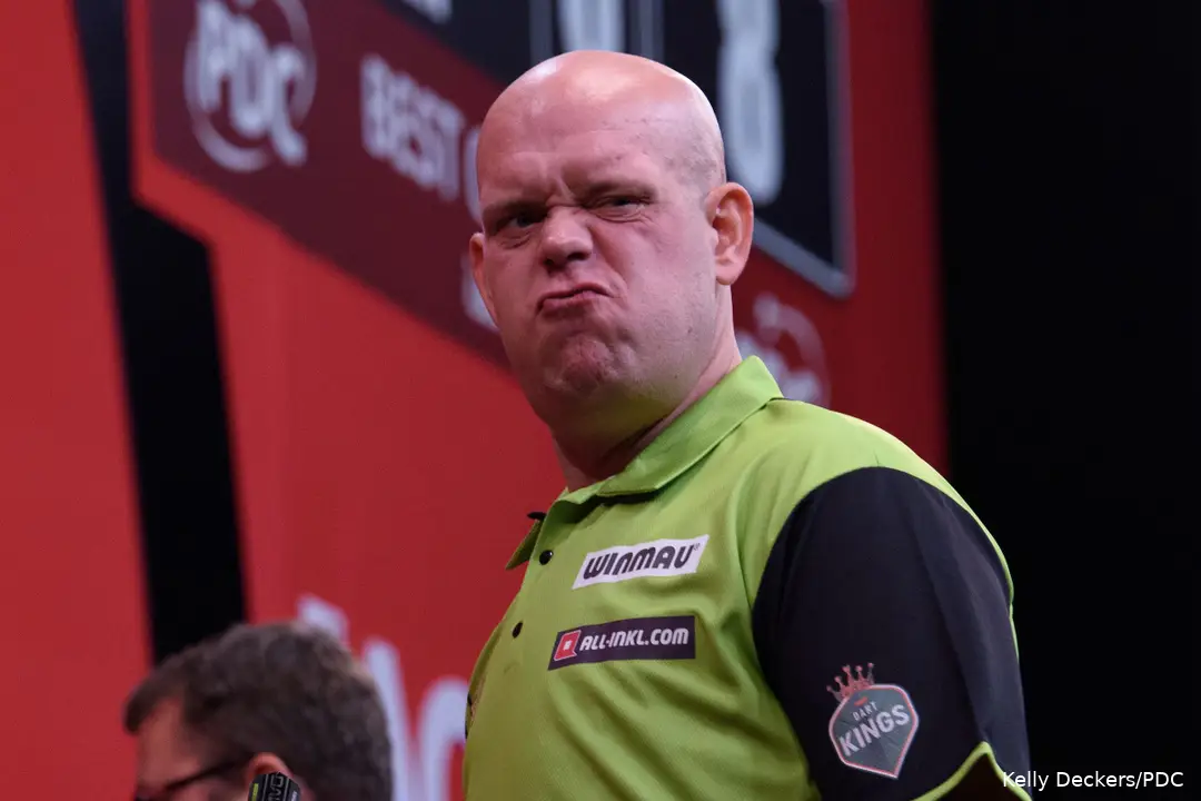 Michael van Gerwen war auch der Beste beim Players Championship 21 letzte Woche