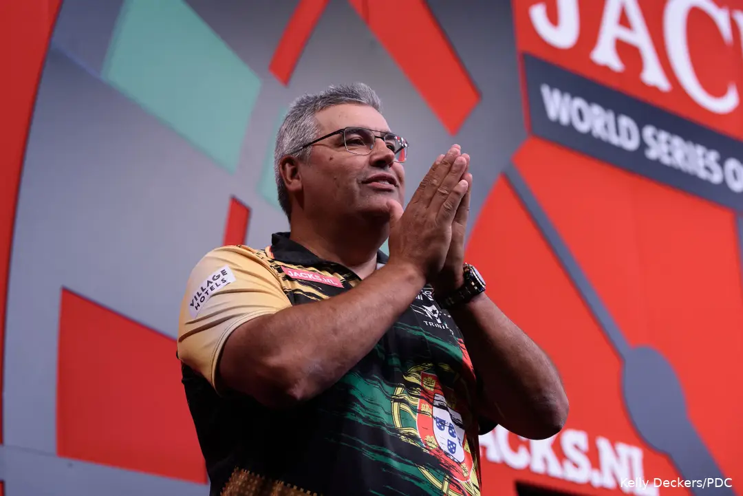 Jose de Sousa won de Grand Slam of Darts 2020