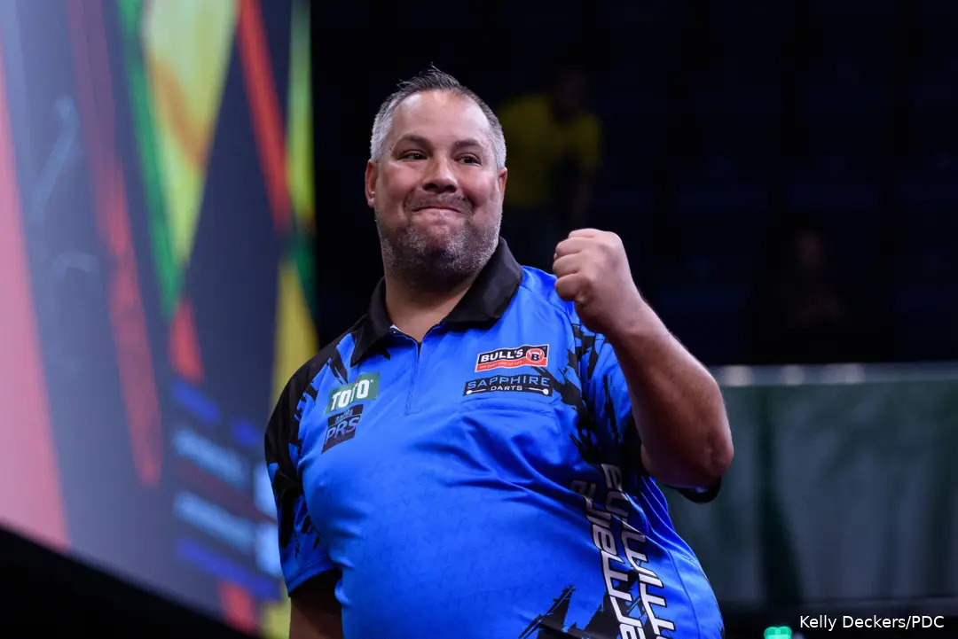 Jermaine Wattimena wist zich via de voorrondes te plaatsen voor de hoofdtabel van de Winmau World Masters