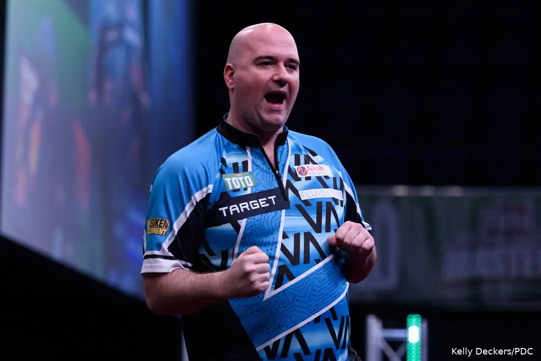 Rob Cross is de huidige nummer vier van de wereldranglijst