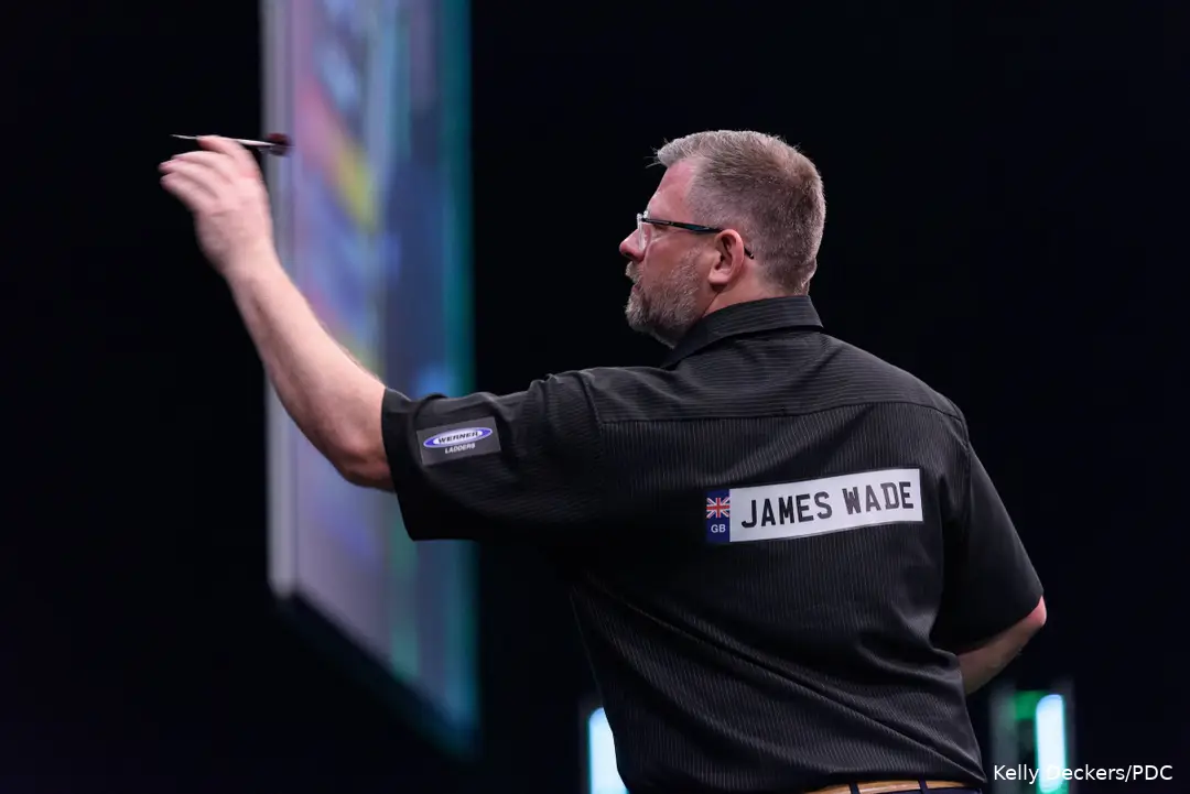 James Wade in actie