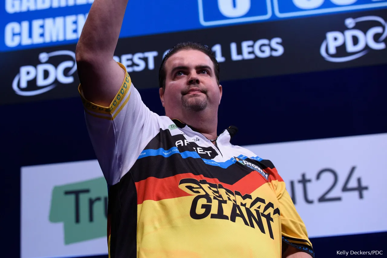 Gabriel Clemens made it to the semifinals at the World Darts Championship two years ago