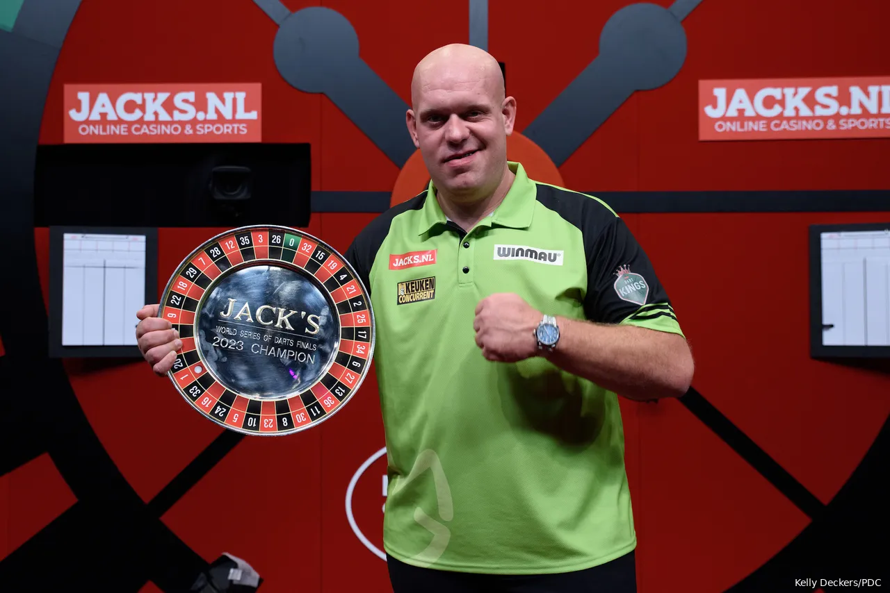 Michael van Gerwen ist der Titelverteidiger bei den World Series Finals