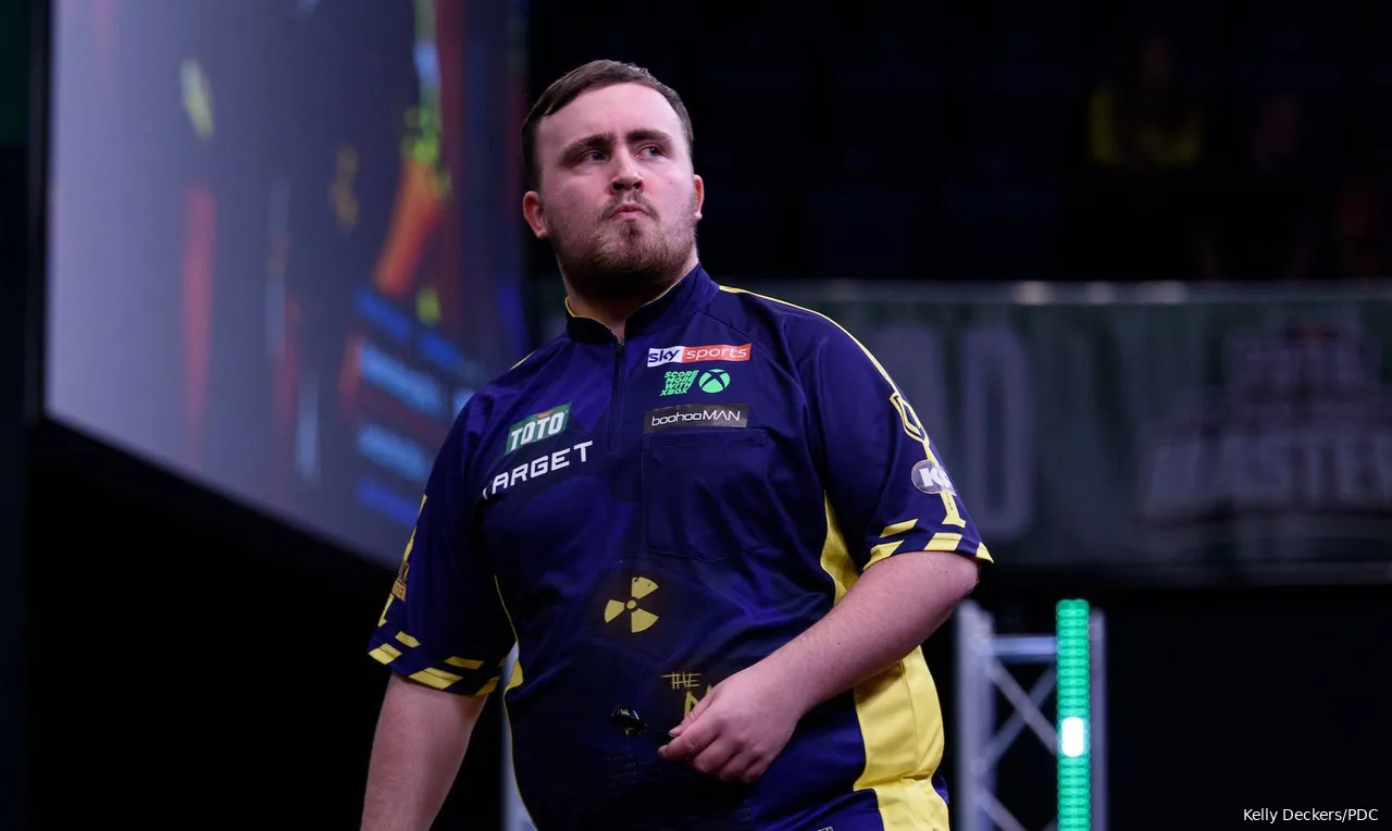 Luke Littler nahm am vergangenen Wochenende an den Dutch Darts Masters teil.