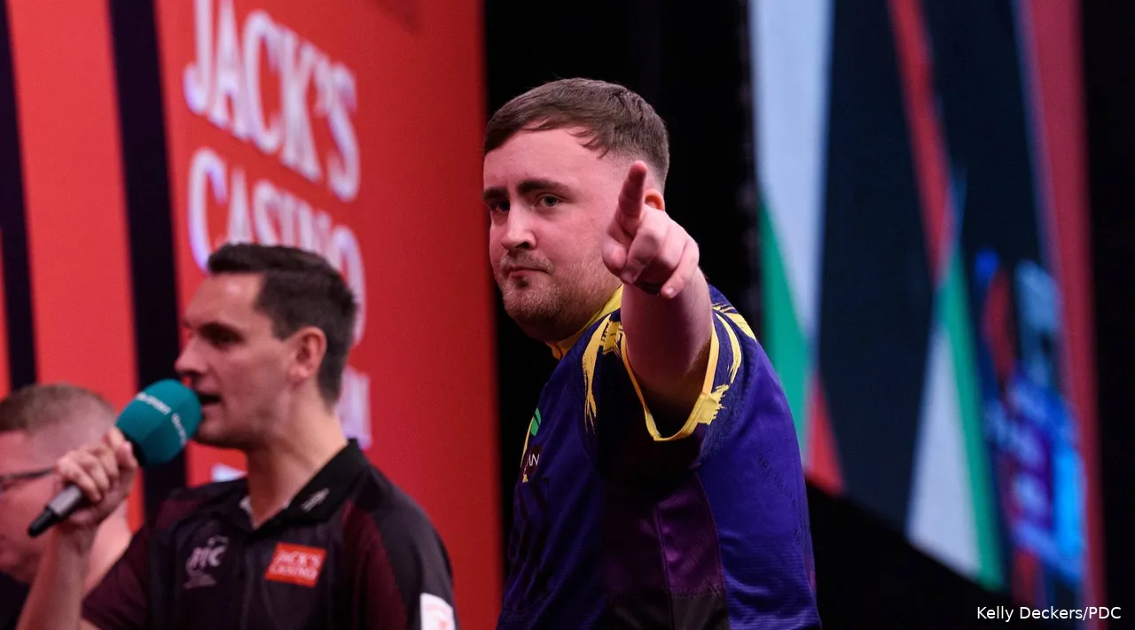 Luke Littler geht bei den World Series of Darts Finals 2025 als Titelverteidiger an den Start