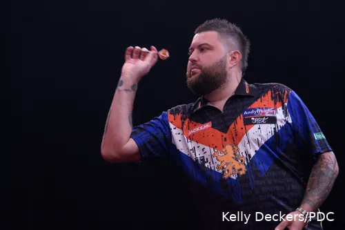 Michael Smith won the 2023 World Darts Championship by beating Michael van Gerwen in the final