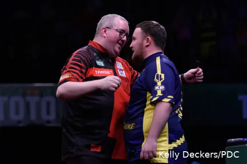 Stephen Bunting defeated Luke Littler in the semifinals of the Dutch Darts Masters last weekend