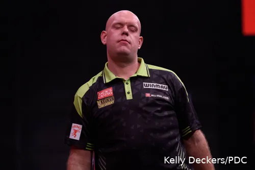Michael van Gerwen disappoints at ranking tournaments this year