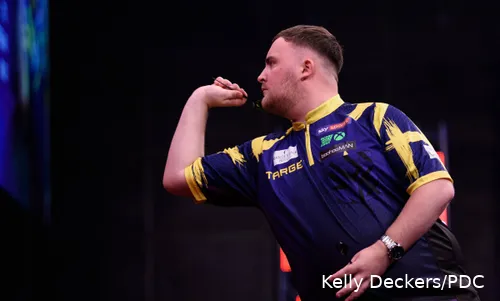 Scheiterte im Finale knapp an der Titelverteidigung: Luke "The Nuke" Littler