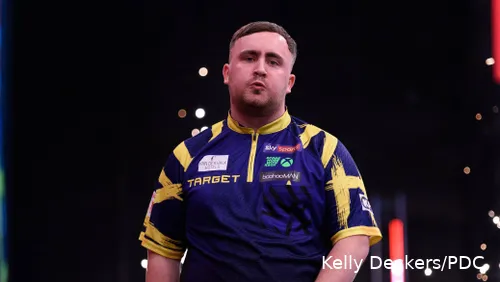 Luke Littler liegt auf der Players Championship Order of Merit vorerst nur auf Platz 70