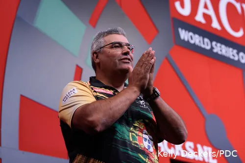 Jose de Sousa won de Grand Slam of Darts 2020