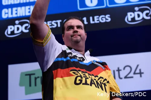Gabriel Clemens schopte het twee jaar geleden tot de halve finales op het WK Darts