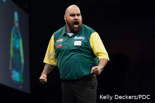 Kyle Anderson kwam vier keer voor zijn land uit op de World Cup of Darts