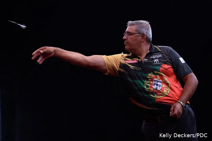 In terms of ranking, Jose de Sousa is the most notable absentee at the World Darts Championship.