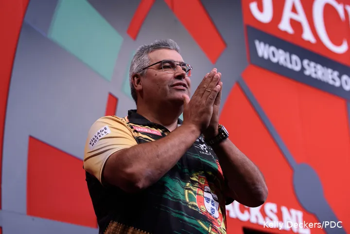 Jose de Sousa won the 2020 Grand Slam of Darts