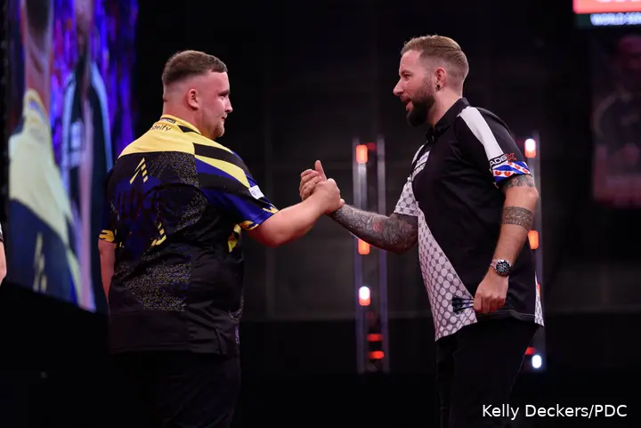 Luke Littler &amp; Danny Noppert (1)