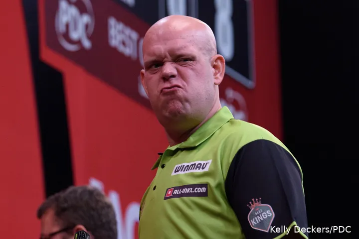Michael van Gerwen war auch der Beste beim Players Championship 21 letzte Woche