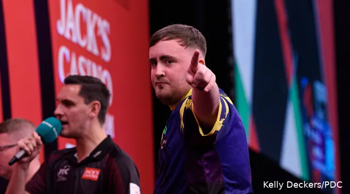 Luke Littler geht bei den World Series of Darts Finals 2025 als Titelverteidiger an den Start