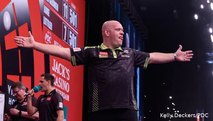 Michael van Gerwen gewann am vergangenen Wochenende die World Series of Darts Finals