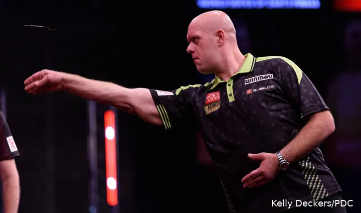 Michael van Gerwen jagt in Leicester seinen siebten World Grand Prix Titel