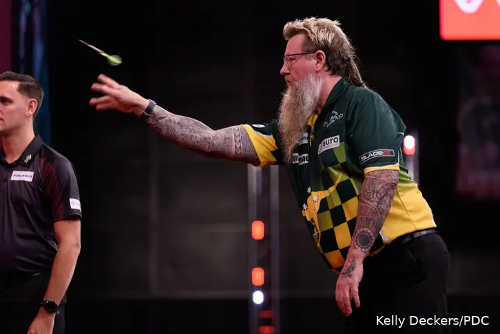 Simon Whitlock in Aktion