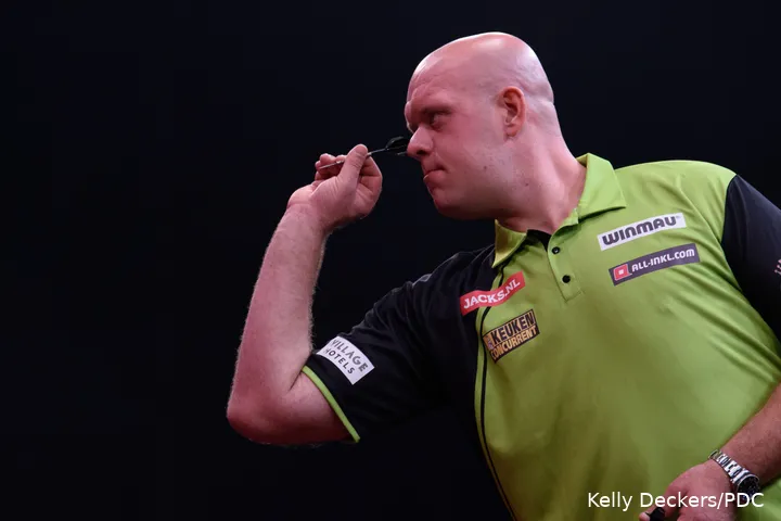 Michael van Gerwen won deze week nog een Players Championship