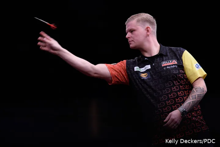 Mike De Decker in actie