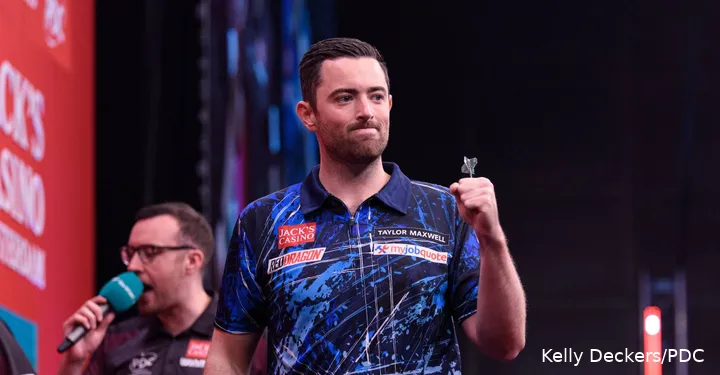 Luke Humphries is de huidige nummer één van de wereld