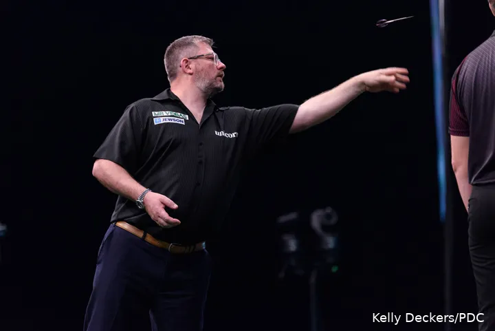 James Wade in actie