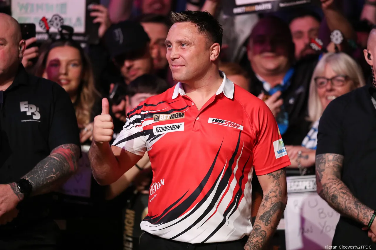 Gerwyn Price wird am Donnerstagabend in Cardiff der große Publikumsliebling sein