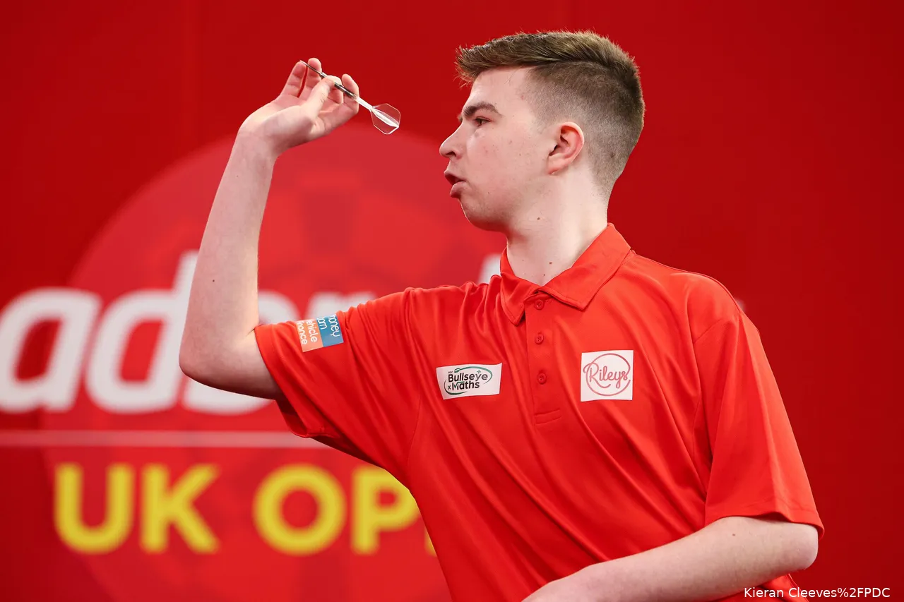Sorgte bereits auf der UK Open-Bühne für Aufsehen: Jenson Walker