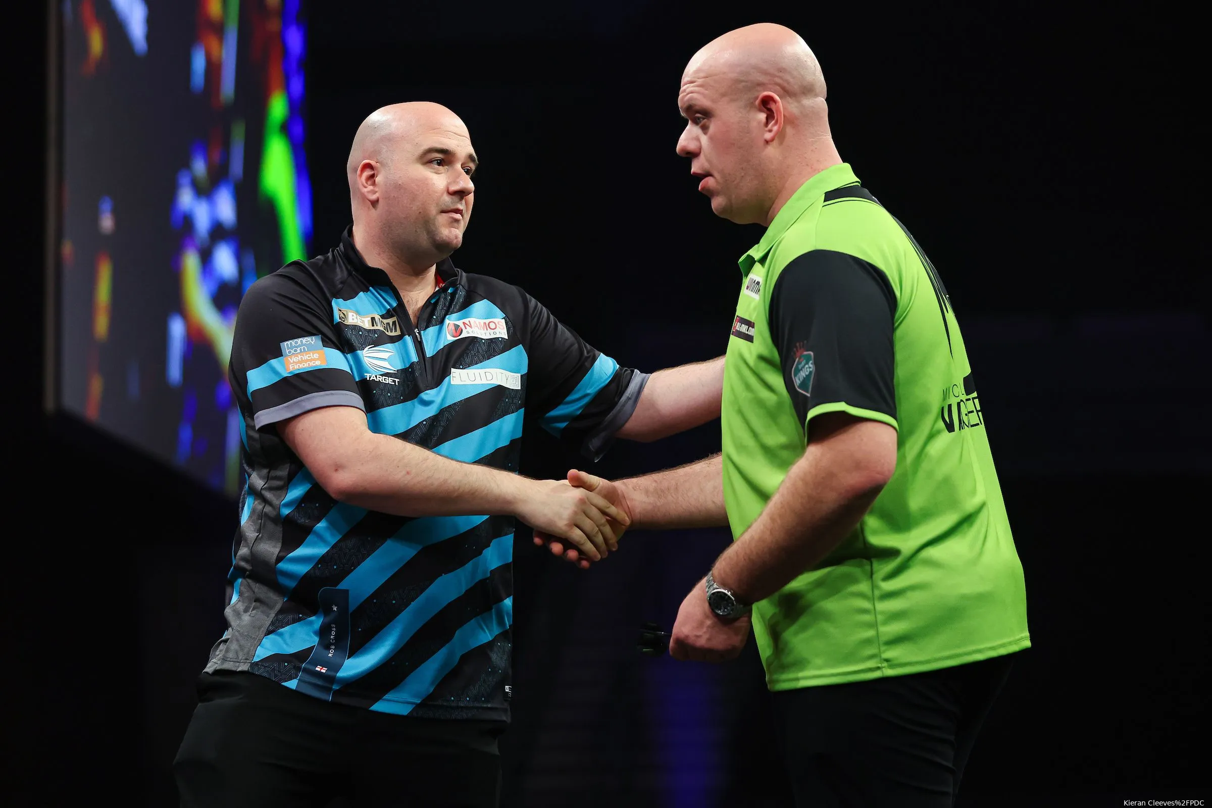 michael van gerwen rob cross