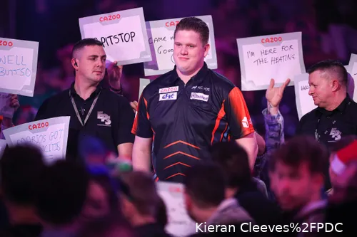 Danny van Trijp beim Walk-on