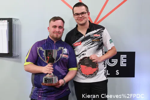 Luke Littler wurde 2023 Jugendweltmeister bei der PDC