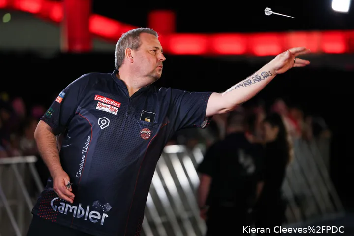 Graham Usher gibt am Donnerstagnachmittag sein Debüt bei den World Seniors&nbsp;