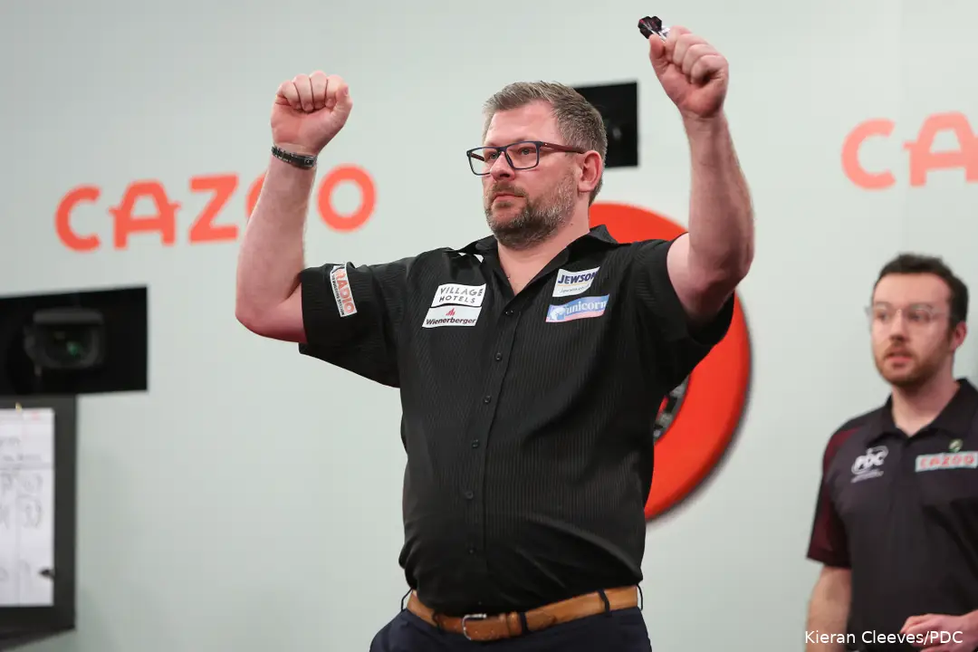 James Wade is currently ranked 22nd in the world.
