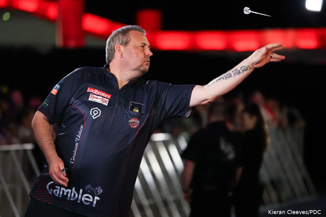 Graham Usher makes his World Seniors debut on Thursday afternoon&nbsp;