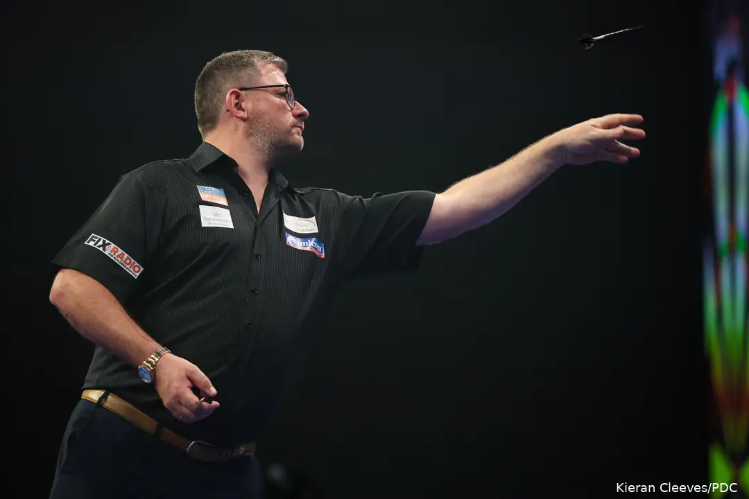 James Wade in action