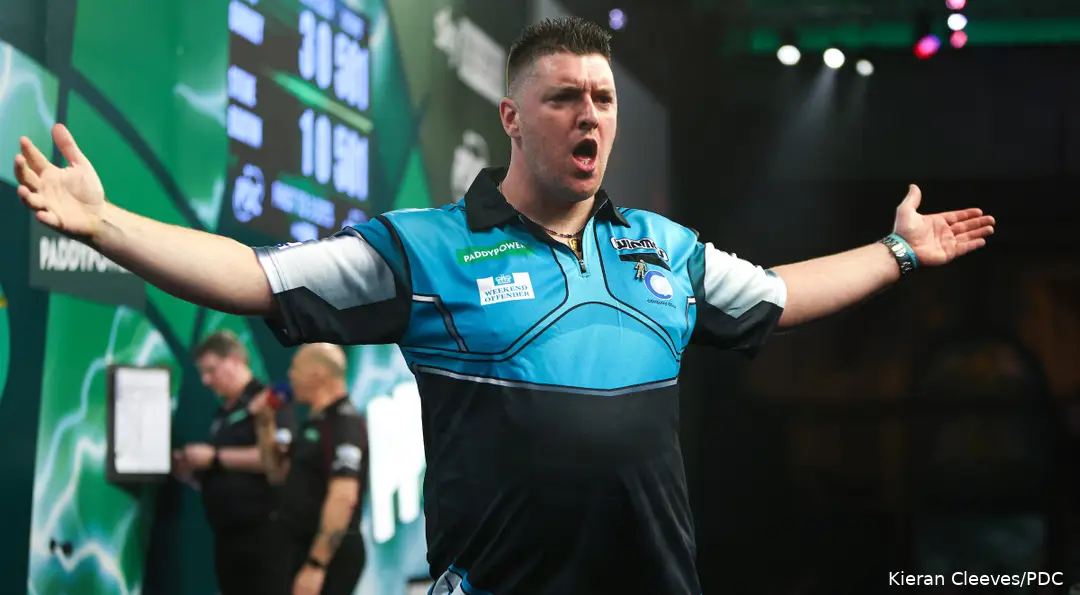 Daryl Gurney can make sure there are no more German darters at the World Darts Championship after Christmas