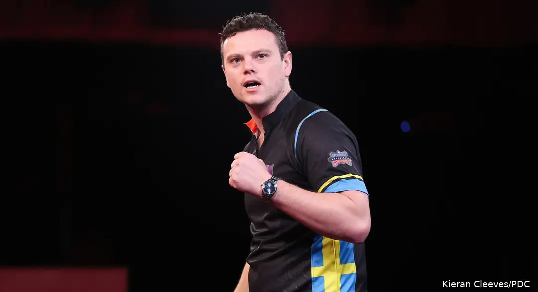 If Jeffrey de Graaf gets through his first match, then darts icon Gary Anderson awaits in the second round of the World Cup of Darts