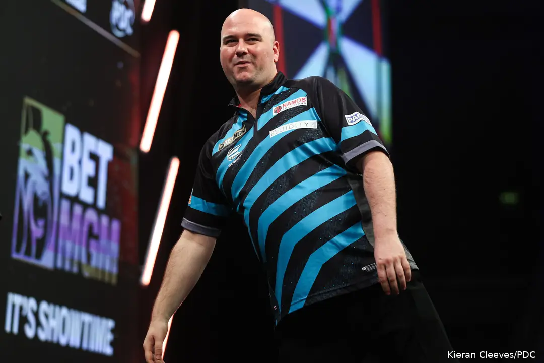 As number four in the world, Rob Cross is of course also in attendance