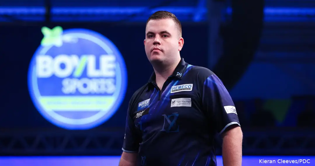Niels Zonneveld looks dejected