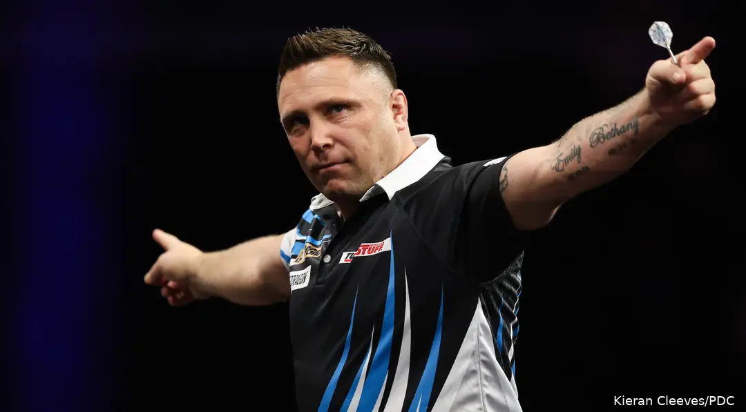 Gerwyn Price erwies sich bei der Dutch Darts Championship am Sonntagnachmittag als eine Nummer zu groß für Gian van Veen und erreichte mit einem 6-1-Sieg die Runde der letzten Acht in Rosmalen.