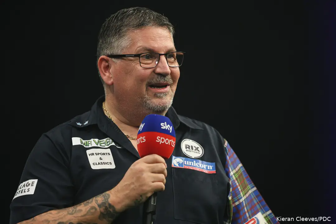 Ehrlich wie gewohnt: Gary Anderson enttäuscht selten - weder am Oche, noch am Mikrofon