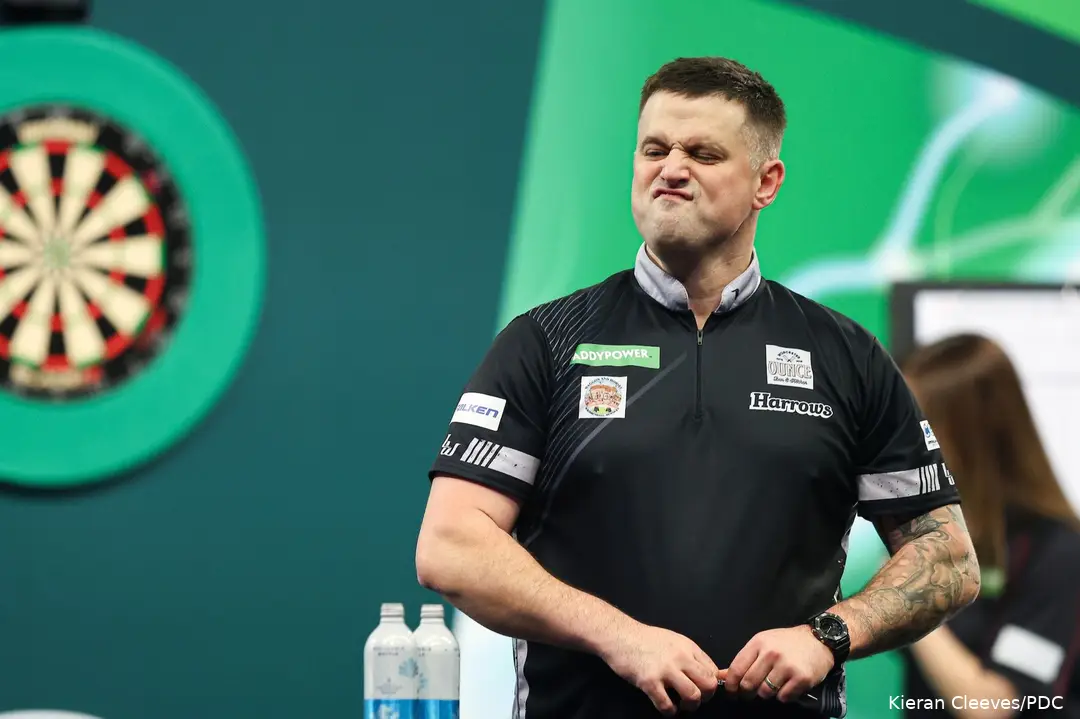 Woodhouse war dit jaar tweemaal heel dicht bij zijn eerste PDC-titel.